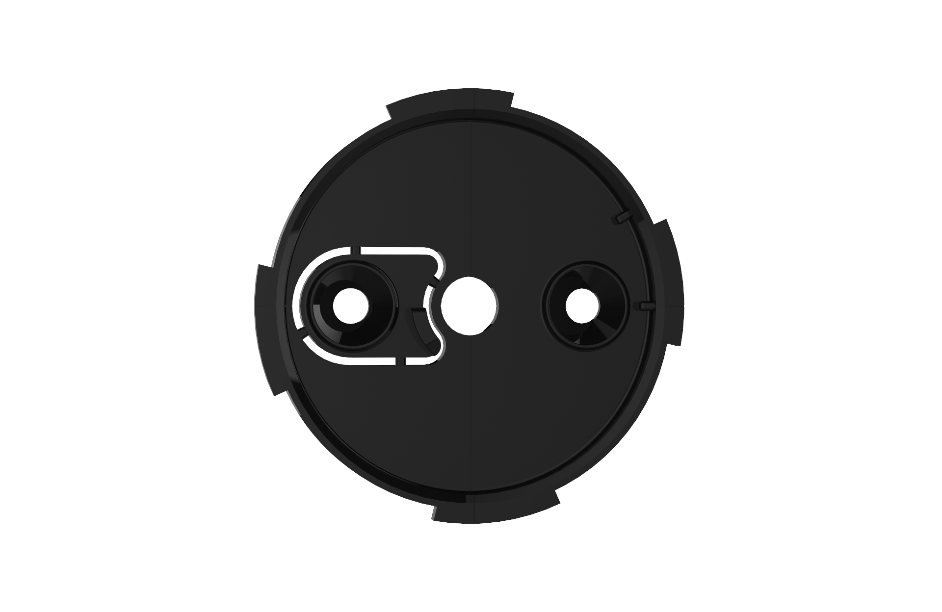 Ajax bracket HomeSiren  (black) Ajax bracket HomeSiren  (black)