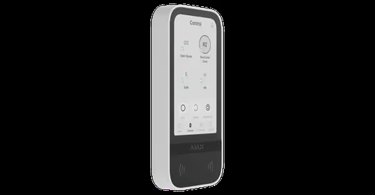 Ajax KeyPad TouchScreen  white Ajax KeyPad TouchScreen  white