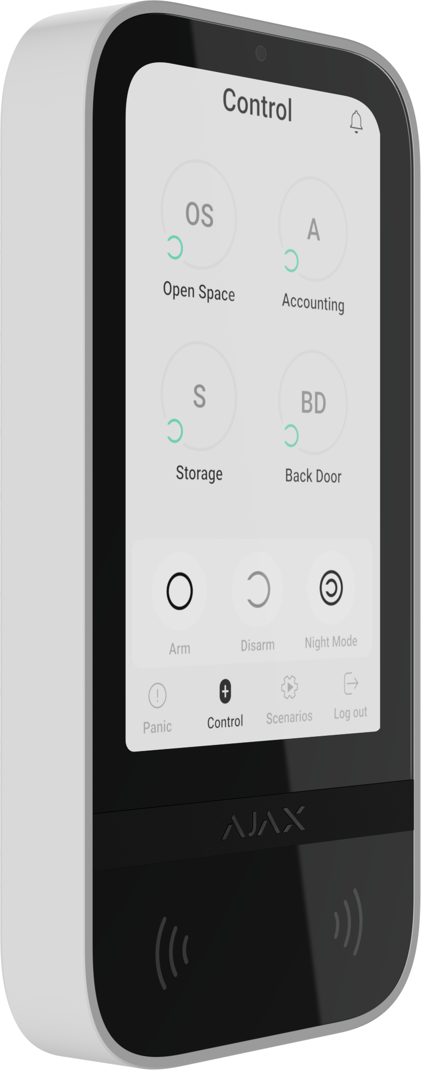 Ajax KeyPad TouchScreen  white