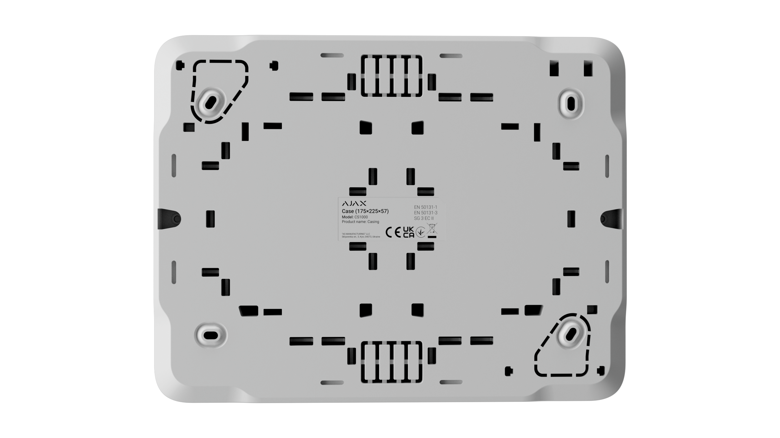 Fibra Case B (175*225*57) White Fibra Case B (175*225*57) White