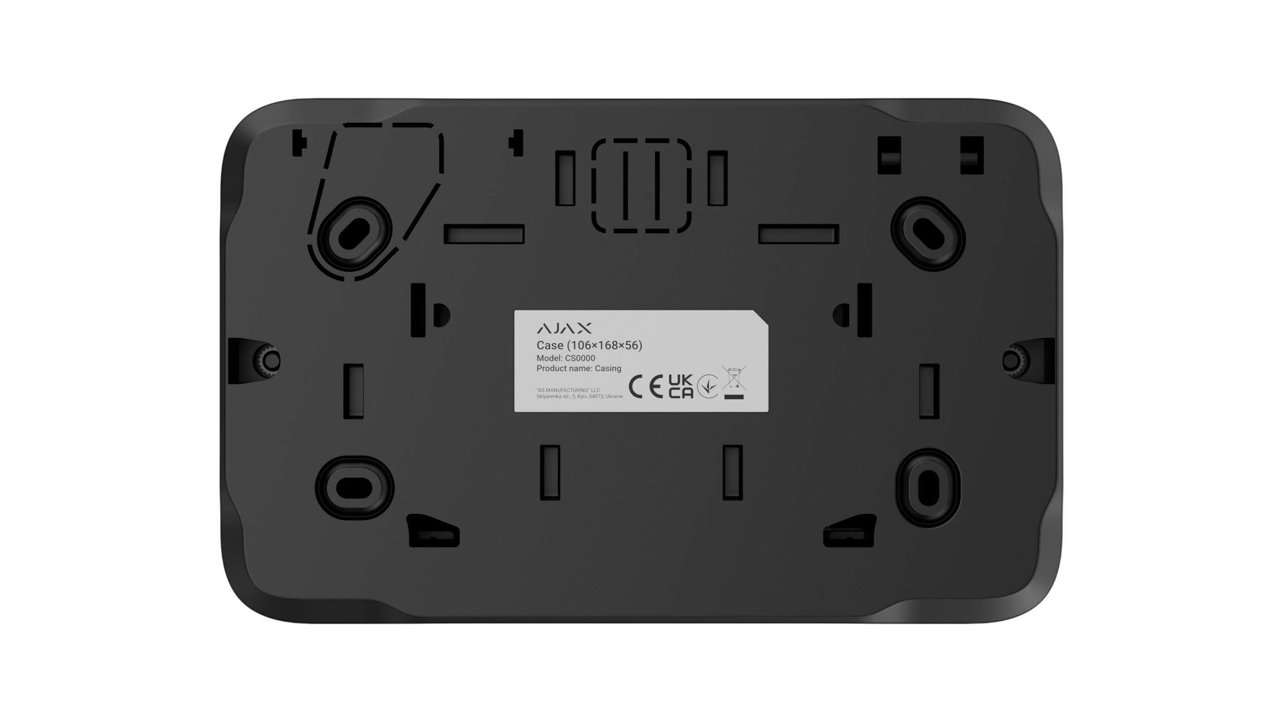 Fibra Case A (106×168×56) black Fibra Case A (106×168×56) black