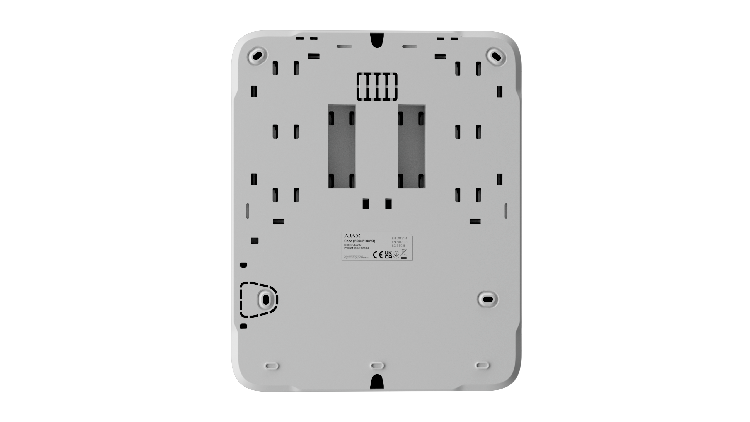 Fibra Case C (260×210×93) white