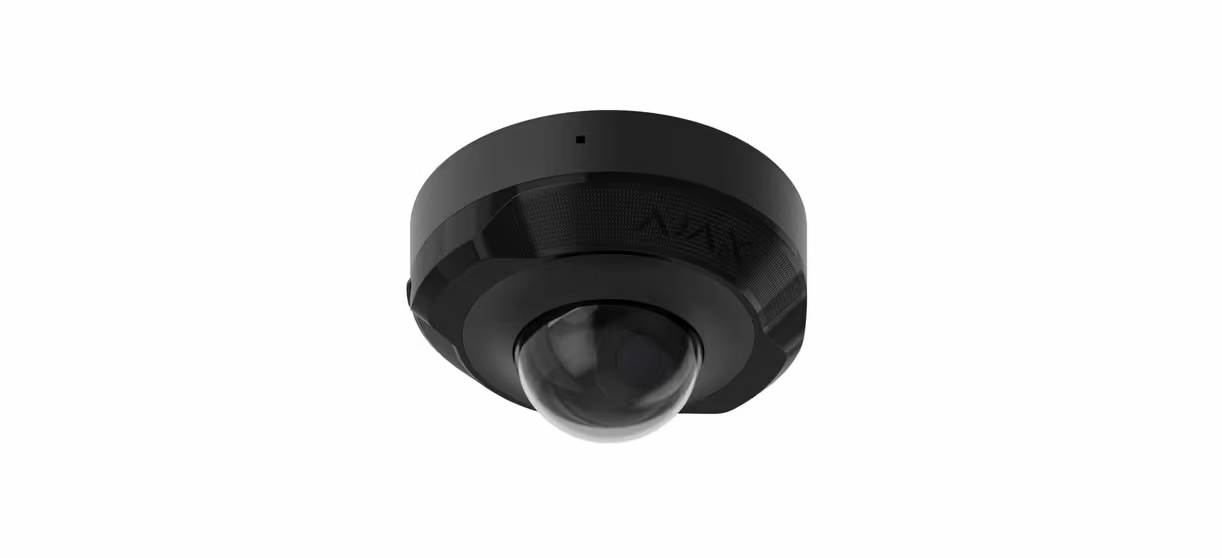 Ajax DomeCam Mini (8 Mp/2,8 mm) Black