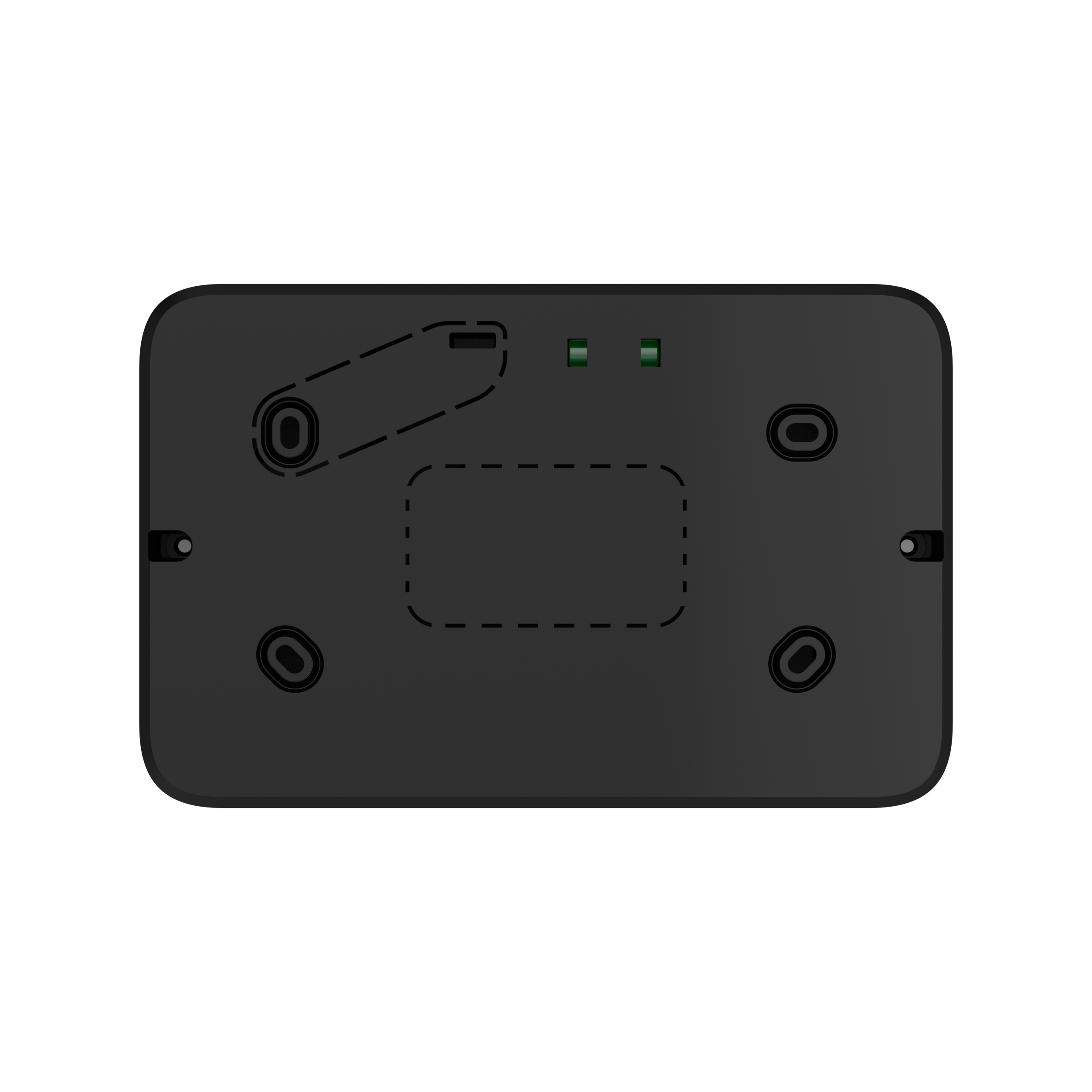Ajax EN54 I/O Module (2X2) black Ajax EN54 I/O Module (2X2) black
