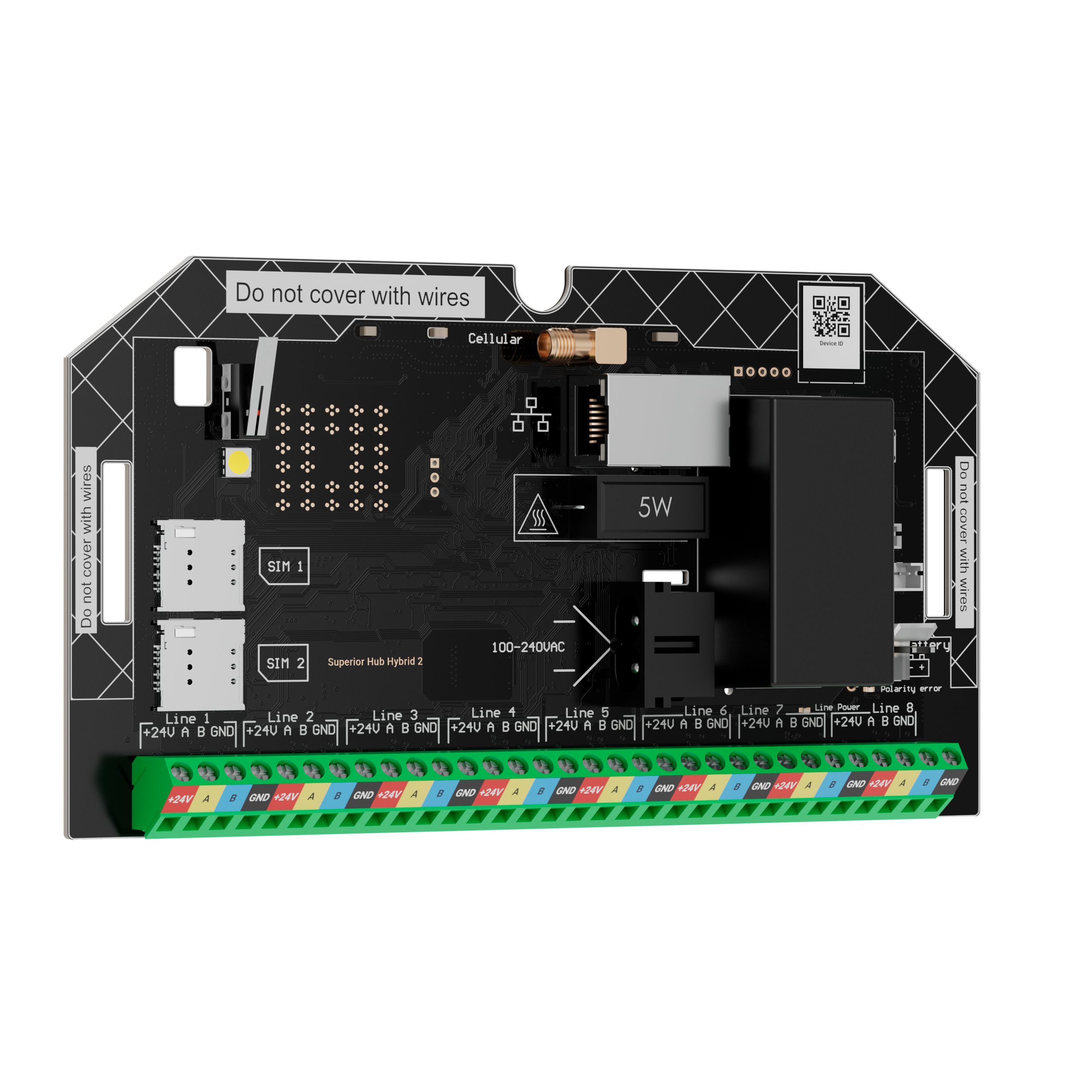 Fibra Superior Hub Hybrid 2 white