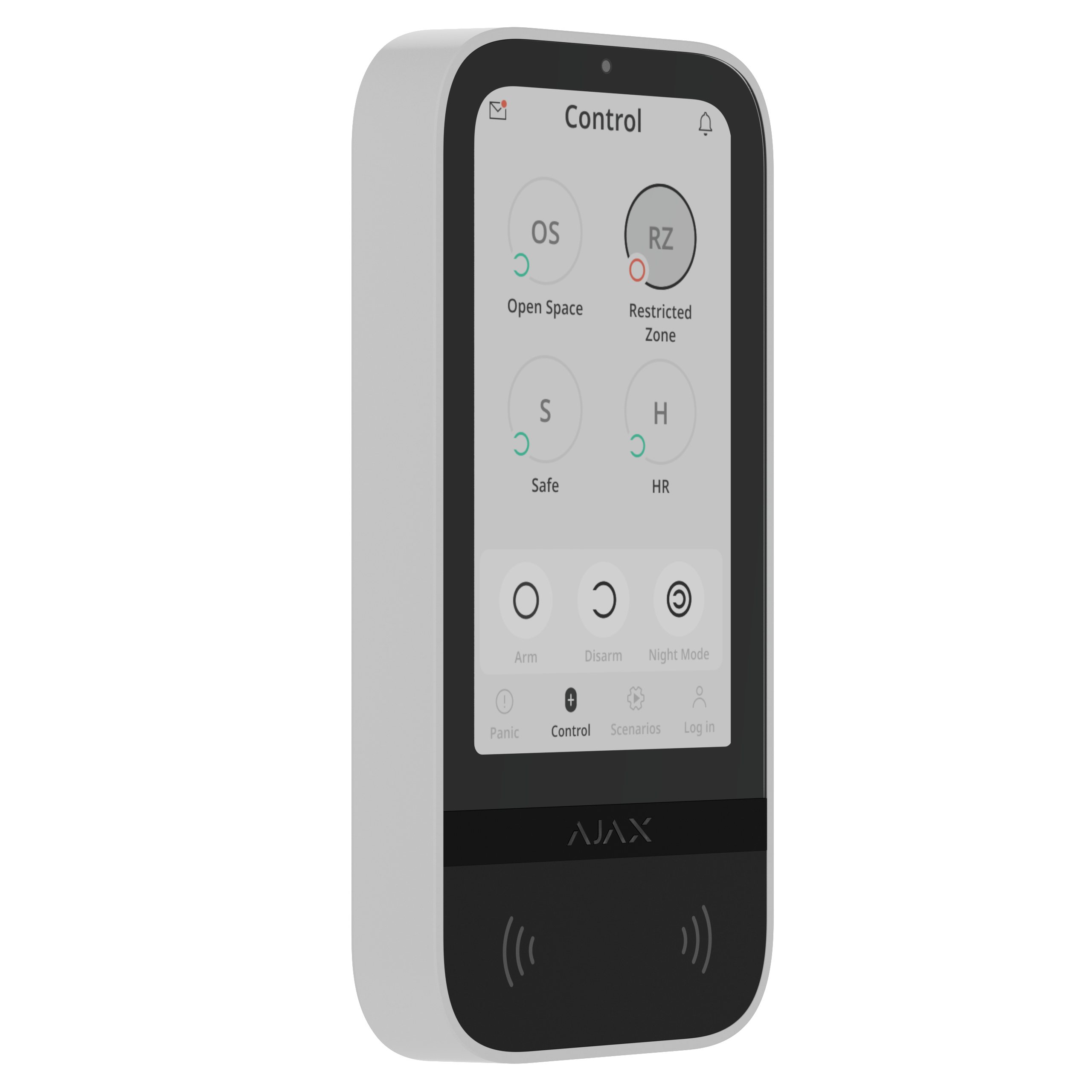 Superior KeyPad TouchScreen G3 Jeweller white