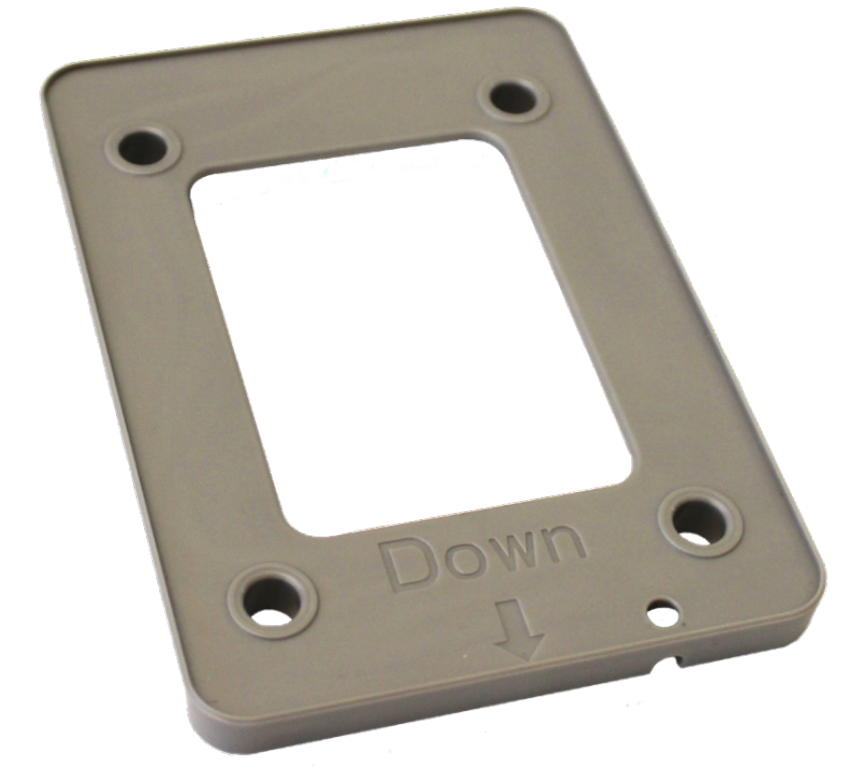 EXRead SCR-SD G2 Installation plate , 9mm, plastic EXRead SCR-SD G2 Installation plate , 9mm, plastic