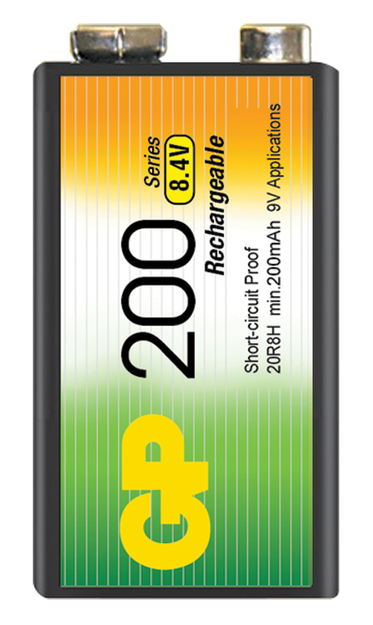 Batteri 9V Oppladbart