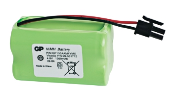 Batteripakke Express/PM-10/RP-600 4,8V 1,3Ah