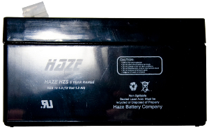 Batteri bly 12V 1,2 Ah