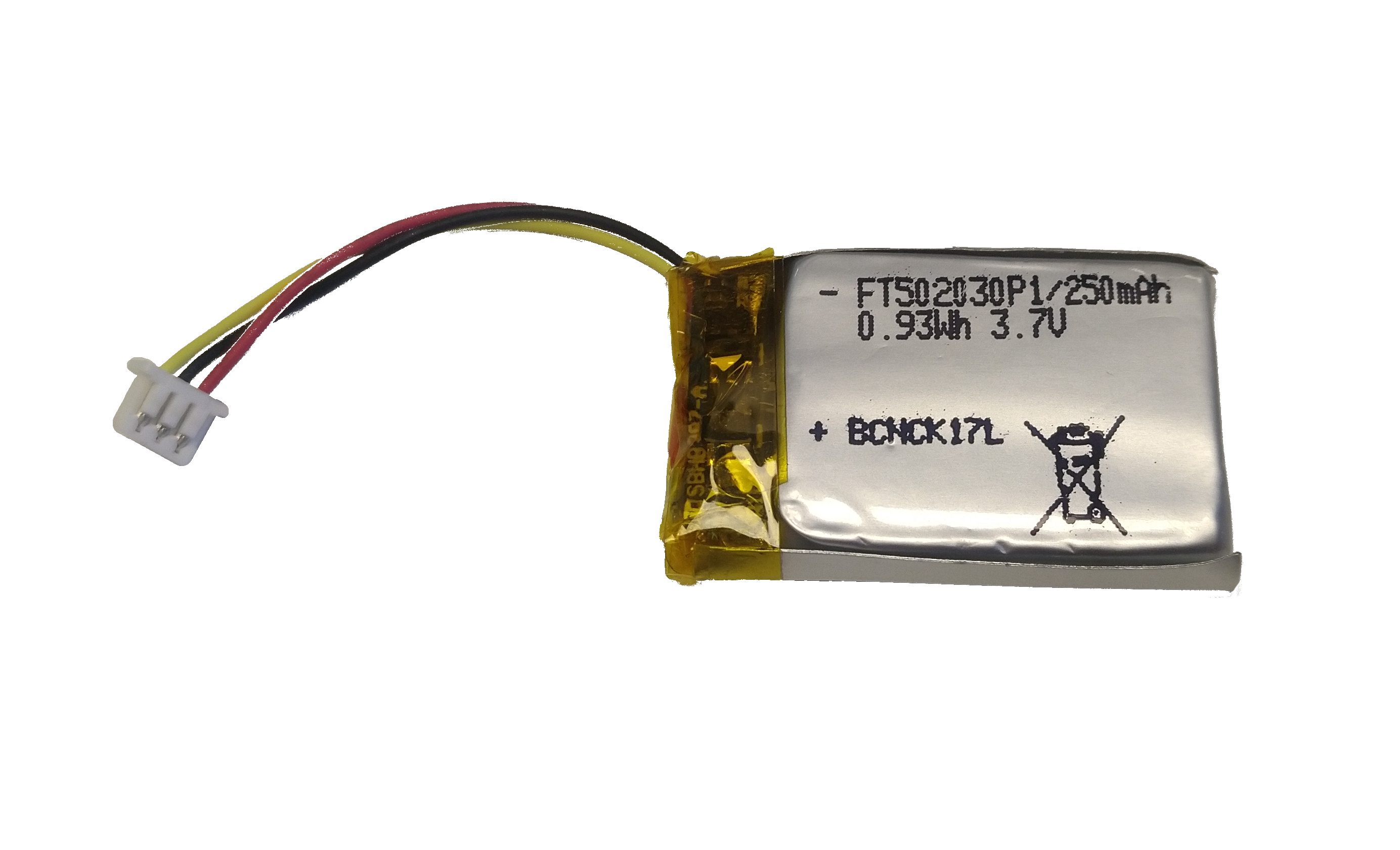 CRW Batteri Polymer Li-On 3.7V/250mA for repeater
