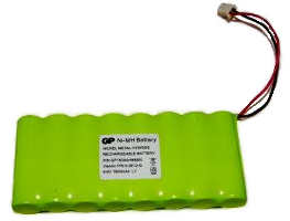 Batteripakke PM-PRO,PM-33E NI-MH 9,6V/1,8A