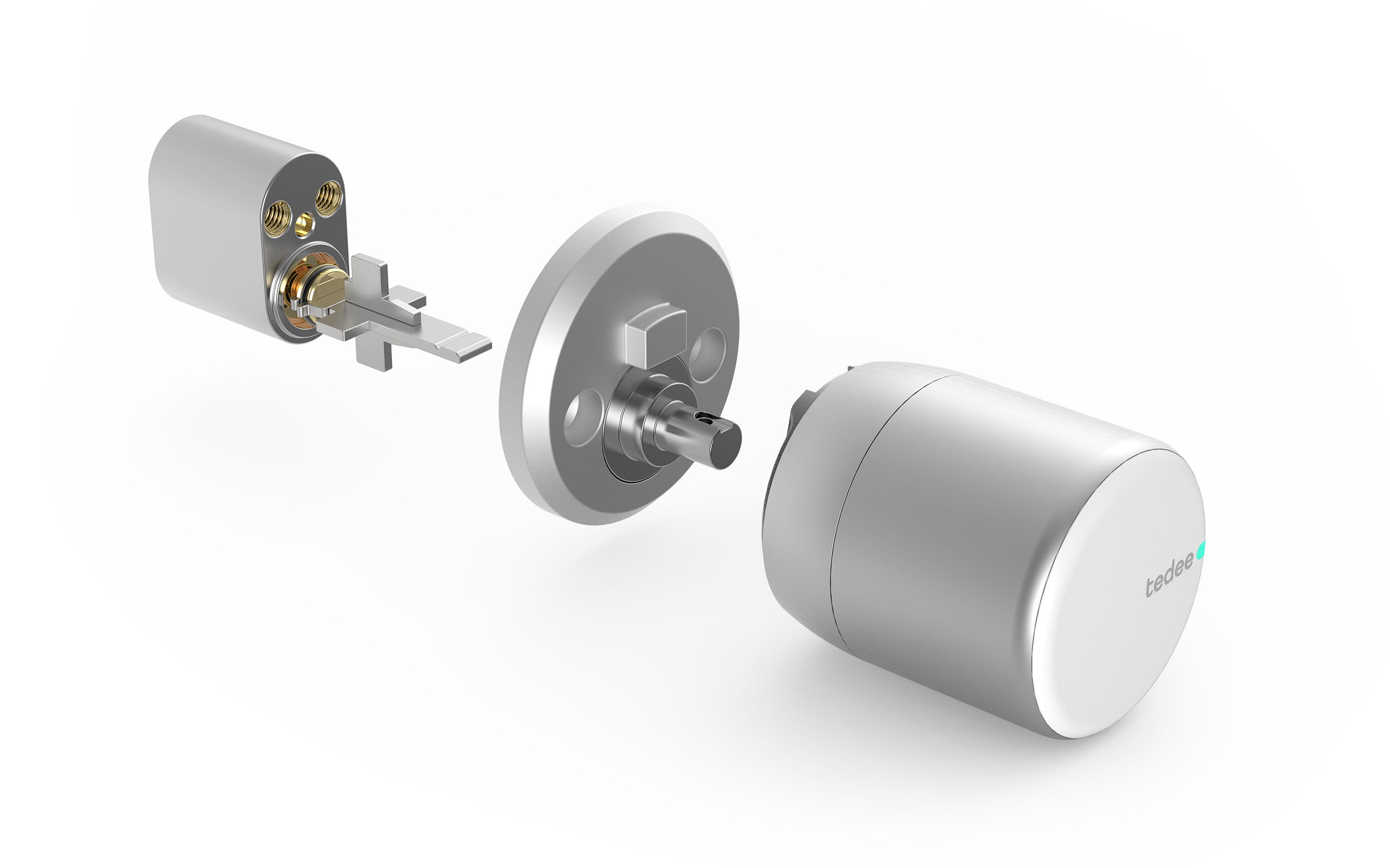 Tedee Nordic Adapter (Silver)