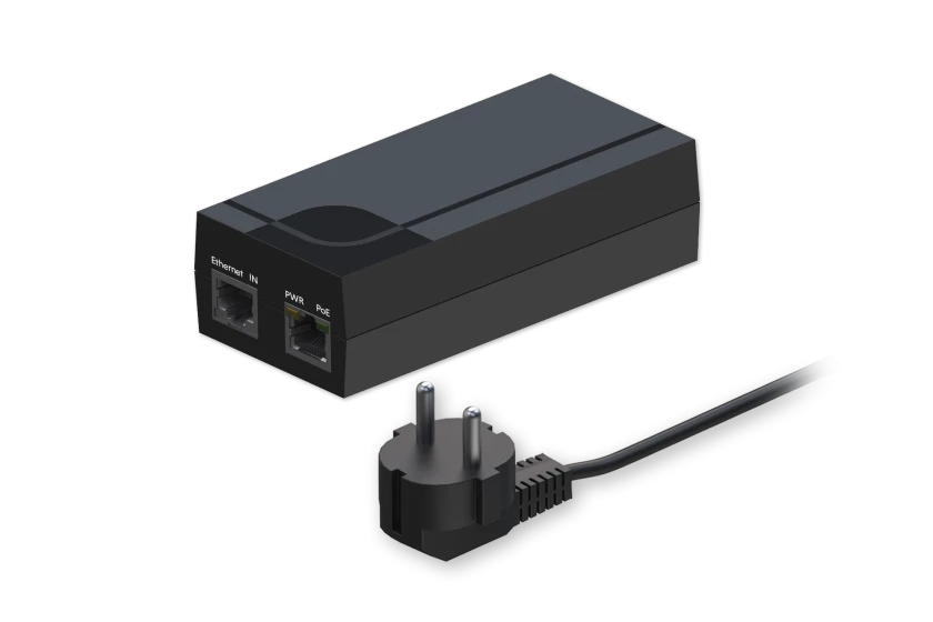 Teltonika EU Single Port Gigabit PoE Injector, 15W